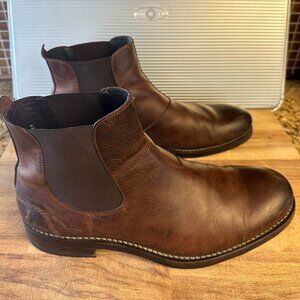 Wolverine 1000 Mile Montague Brown Leather Chelsea Ankle Work Boots US 10.5 Mens